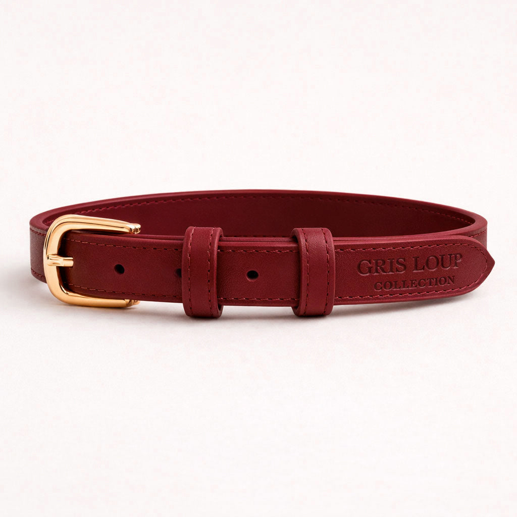 Collier classique - Merlot - GRIS LOUP