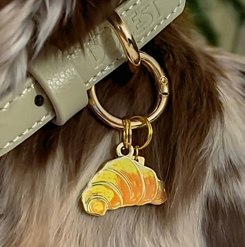 Médaille "Croissant" - GRIS LOUP