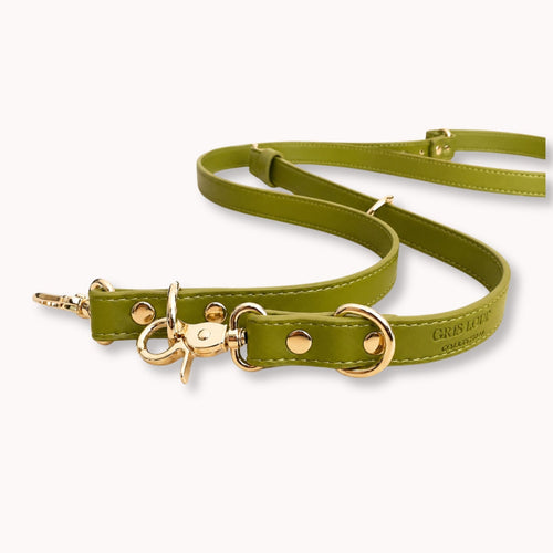 Laisse multi-positions | Olive - GRIS LOUP